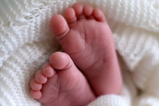 Stock image of baby 