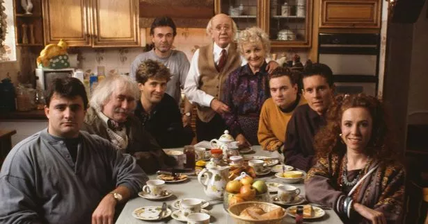The cast of BBC's sitcom Bread