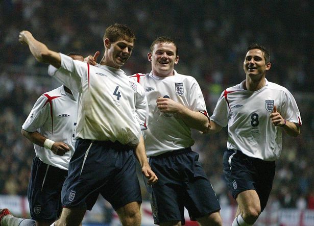 Frank Lampard during his England playing days