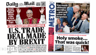 US deal 'made by Brexit' and 'Holy smoke'