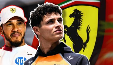 Lando Norris swaps out McLaren for