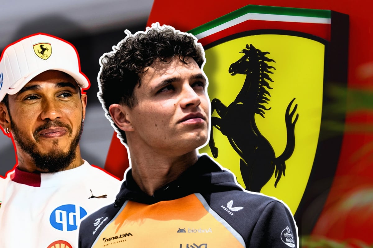 Lando Norris swaps out McLaren for