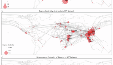 Encoding and decoding illegal wildlife trade networks reveals key airport characteristics and undetected hotspots
