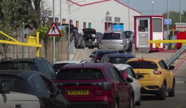 Residents use recycling centre in Birmingham as bin strike continues