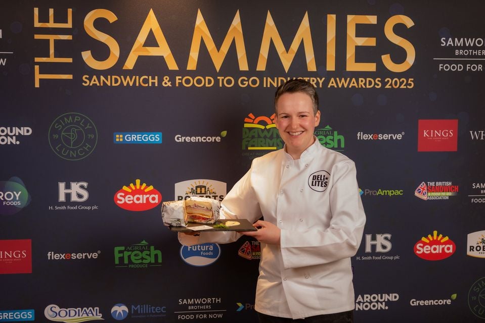 Donna at the UK Sammie Awards