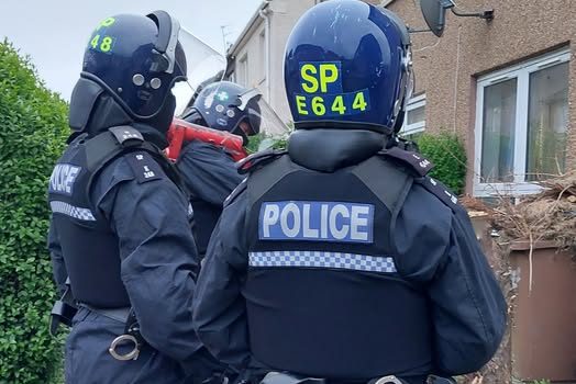 Gang war detectives make four more arrests following raids in Edinburgh and West Lothian