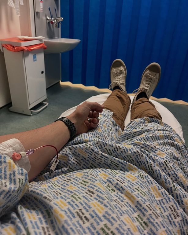 Stephen was kept in a stroke ward