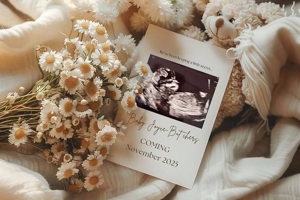 The couple announced the baby news on social media