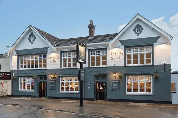 The Rising Sun pub in Ashton