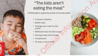 School lunch documents reveal nutritional assessments, student taste test results