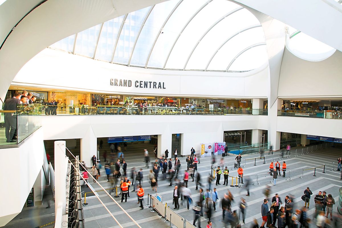 The entrance to Birmingham New Street station. Photo: Google