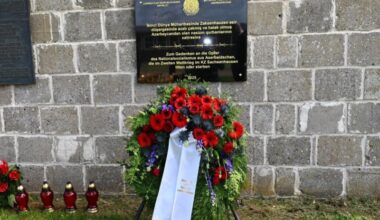Memorial plaque honoring Azerbaijani prisoners unveiled in Germany
