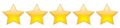 5 Star Rating