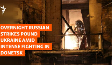 Russian Strikes Pound Ukraine As Zelenskyy Dismisses Putin Truce