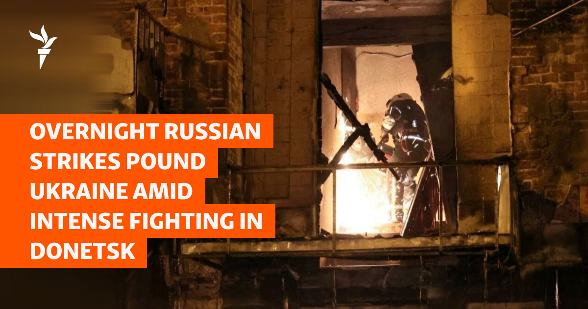 Russian Strikes Pound Ukraine As Zelenskyy Dismisses Putin Truce