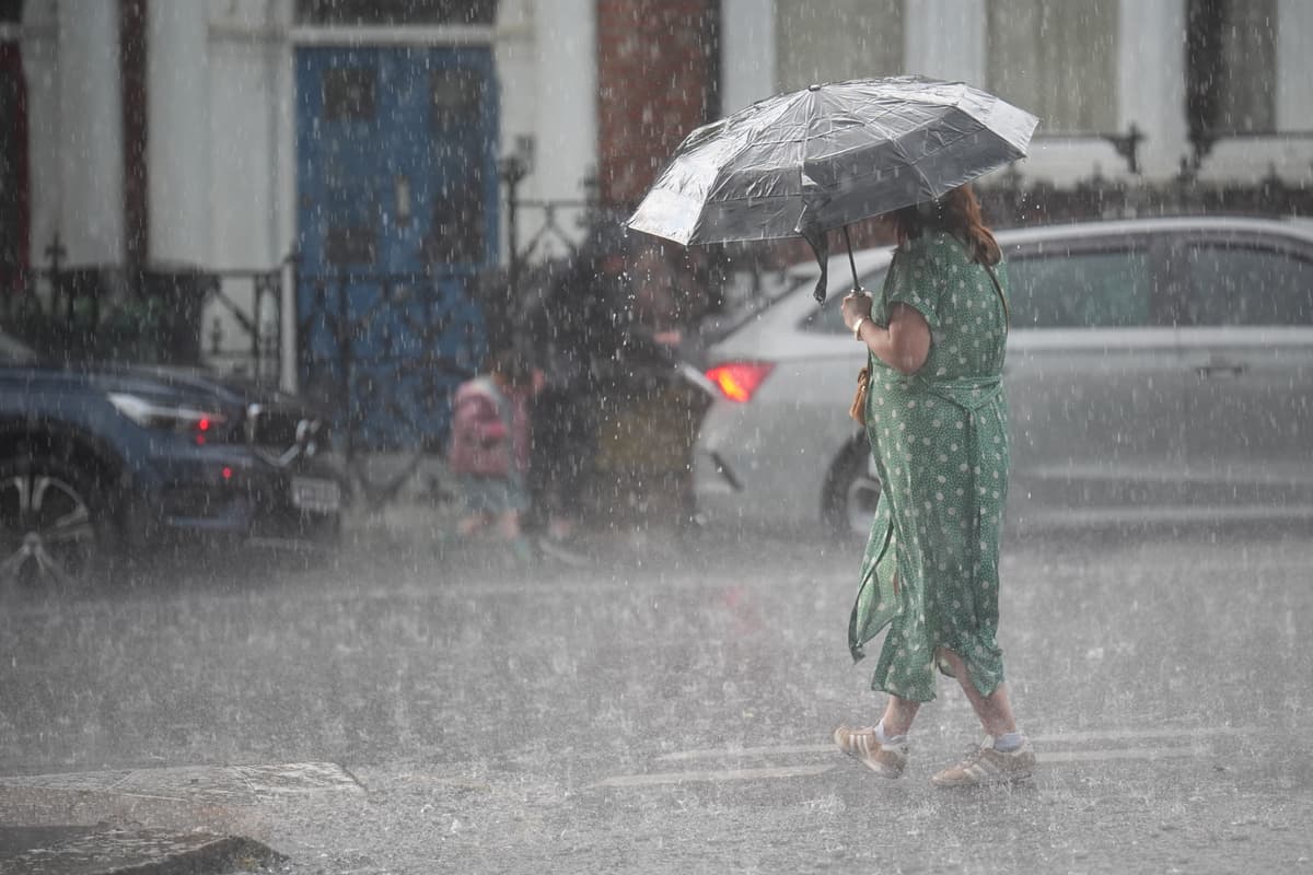 When will it rain in London again?