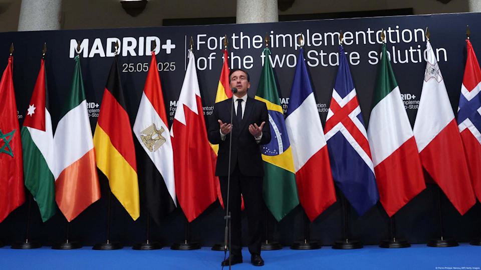 Spain has been one of the EU's harshest critics of Israel<span class="copyright">Pierre-Philippe Marcou/AFP/Getty Images</span>