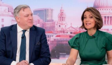 Good Morning Britain host Susanna Reid 'missing' as co-star steps in | TV & Radio | Showbiz & TV