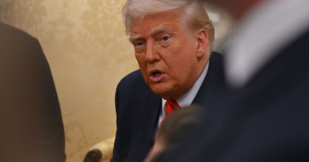Donald Trump tariffs could cut UK pensions by 20% | Personal Finance | Finance