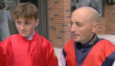 Jockey, 16, beats his own dad on 12/1 shot in unusual situation at Chester Races | Racing | Sport