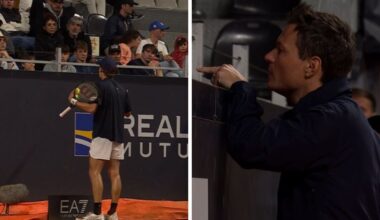 Alex de Minaur confronts Italian Open spectator before umpire steps in | Tennis | Sport