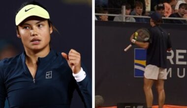 Tennis LIVE: Emma Raducanu makes worrying statement at Italian Open as star confronts fan | Tennis | Sport
