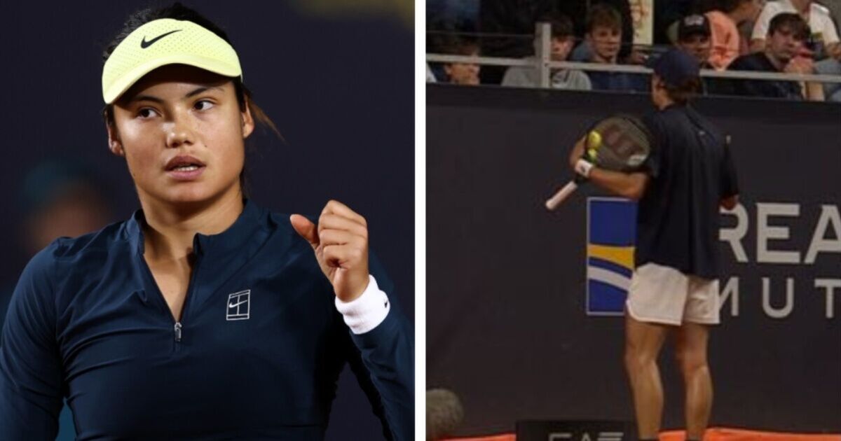 Tennis LIVE: Emma Raducanu makes worrying statement at Italian Open as star confronts fan | Tennis | Sport