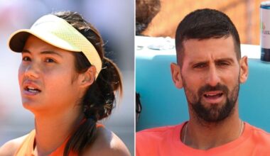 Tennis LIVE: Emma Raducanu caught off guard by Coco Gauff news as Djokovic sparks concern - Daily Express