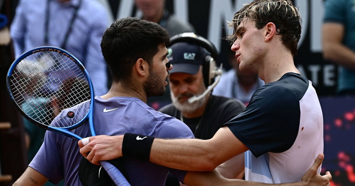 Jack Draper can win French Open and 'any Grand Slam' as Carlos Alcaraz concedes t | Tennis | Sport
