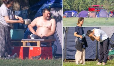 Migrant camp fury on billionaire's row as travellers poo in street | UK | News