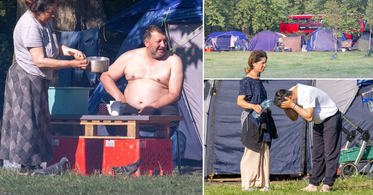 Migrant camp fury on billionaire's row as travellers poo in street | UK | News