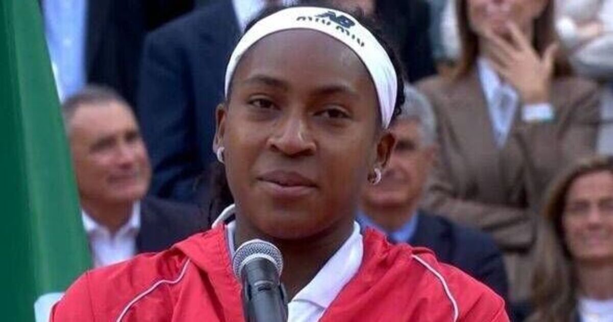 Coco Gauff shows true colours after losing Italian Open final to Jasmine Paolini | Tennis | Sport