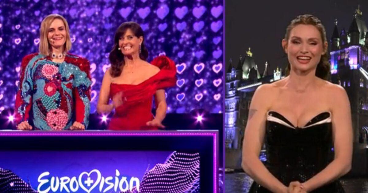 Full list of which Eurovision countries got UK points as public 'send message' | TV & Radio | Showbiz & TV