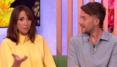 The One Show's Alex Jones apologises to viewers after on-air struggle | TV & Radio | Showbiz & TV