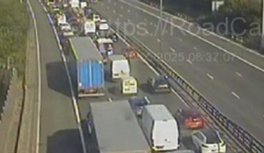 M6 traffic LIVE: Chaos on major UK motorway as horror crash sparks huge delays | UK | News