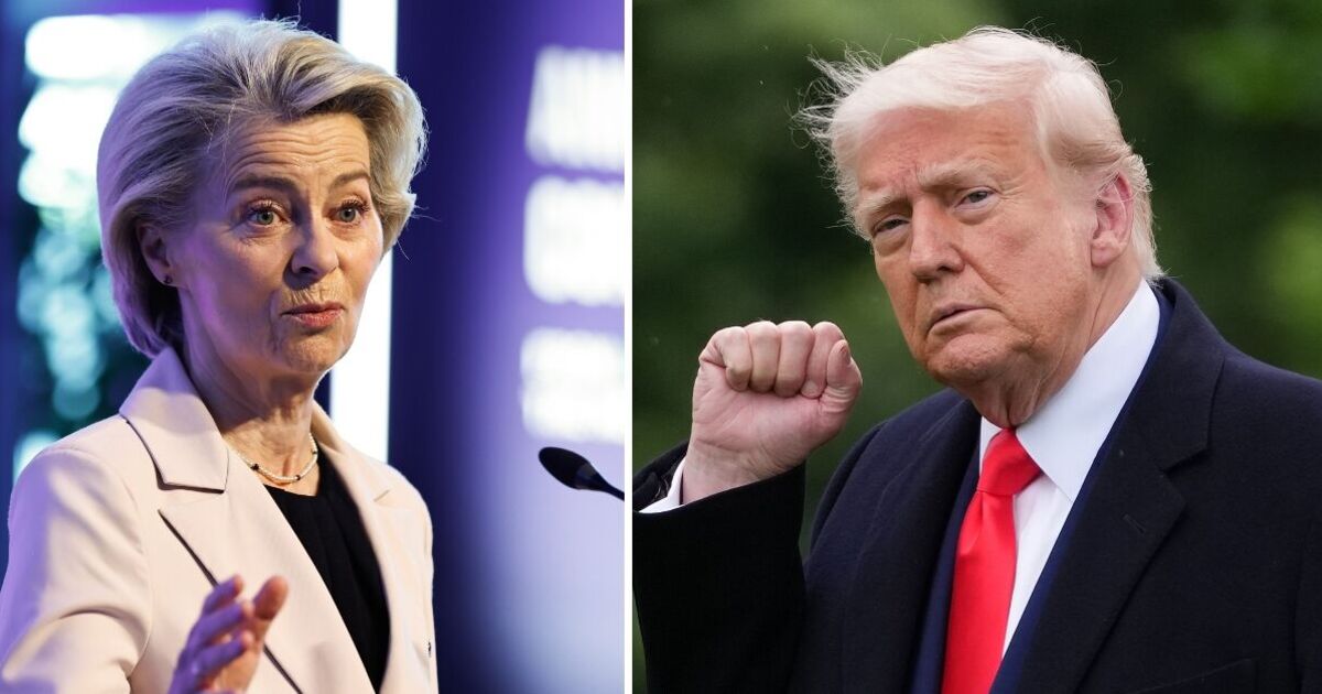 EU left fuming as Trump slaps on 50% tariffs - 'have some respect!' | World | News