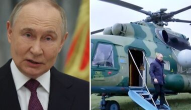 Ukraine 'tries to kill Putin' by downing his helicopter in Russia war zone mission | World | News