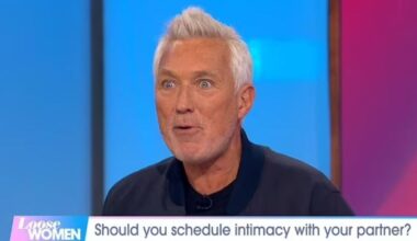 Martin Kemp shocks Loose Women with blunt sex confession | TV & Radio | Showbiz & TV