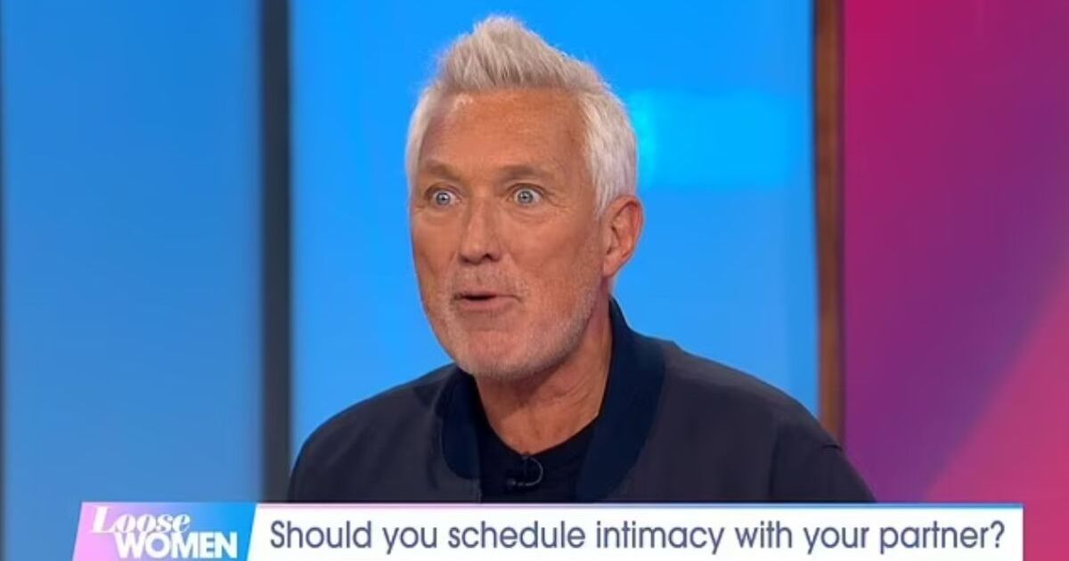 Martin Kemp shocks Loose Women with blunt sex confession | TV & Radio | Showbiz & TV