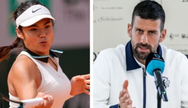 French Open LIVE: Raducanu incident slammed as Djokovic disagrees | Tennis | Sport