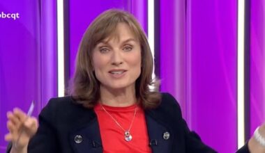 Question Time's Fiona Bruce brings show to a halt as guest screams 'do something' | TV & Radio | Showbiz & TV