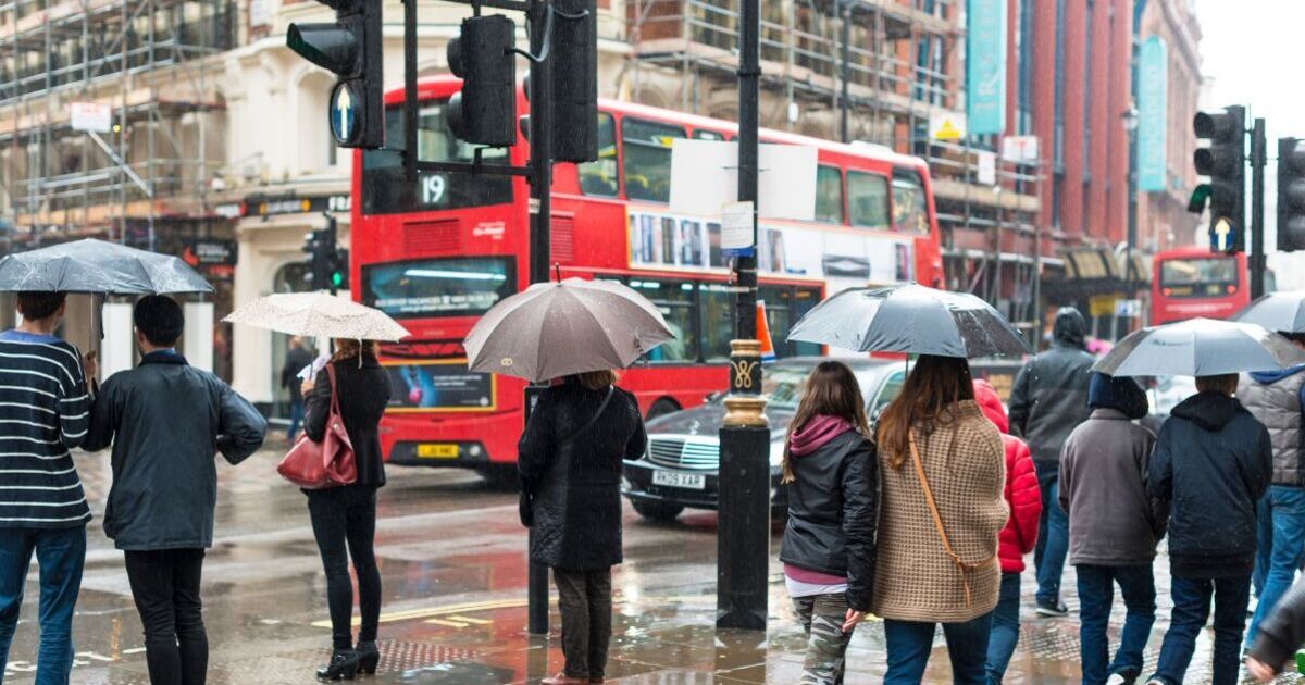 UK weather maps show England, Scotland and Wales hit by huge deluge of rain | Weather | News