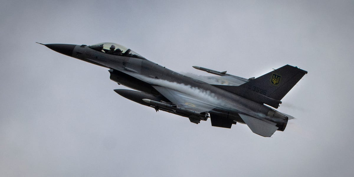 US Finally Giving Ukraine F-16s That Don't Fly, Just for Spare Parts
