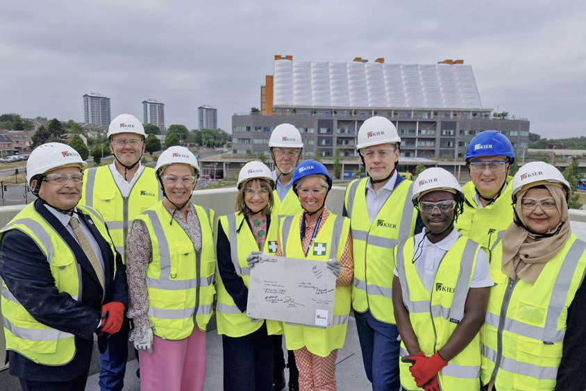 Learning Campus hits major milestone as construction reaches halfway point