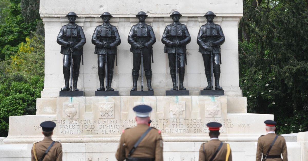 Ukrainian Forces To Join UK Military Procession In London Marking VE Day
