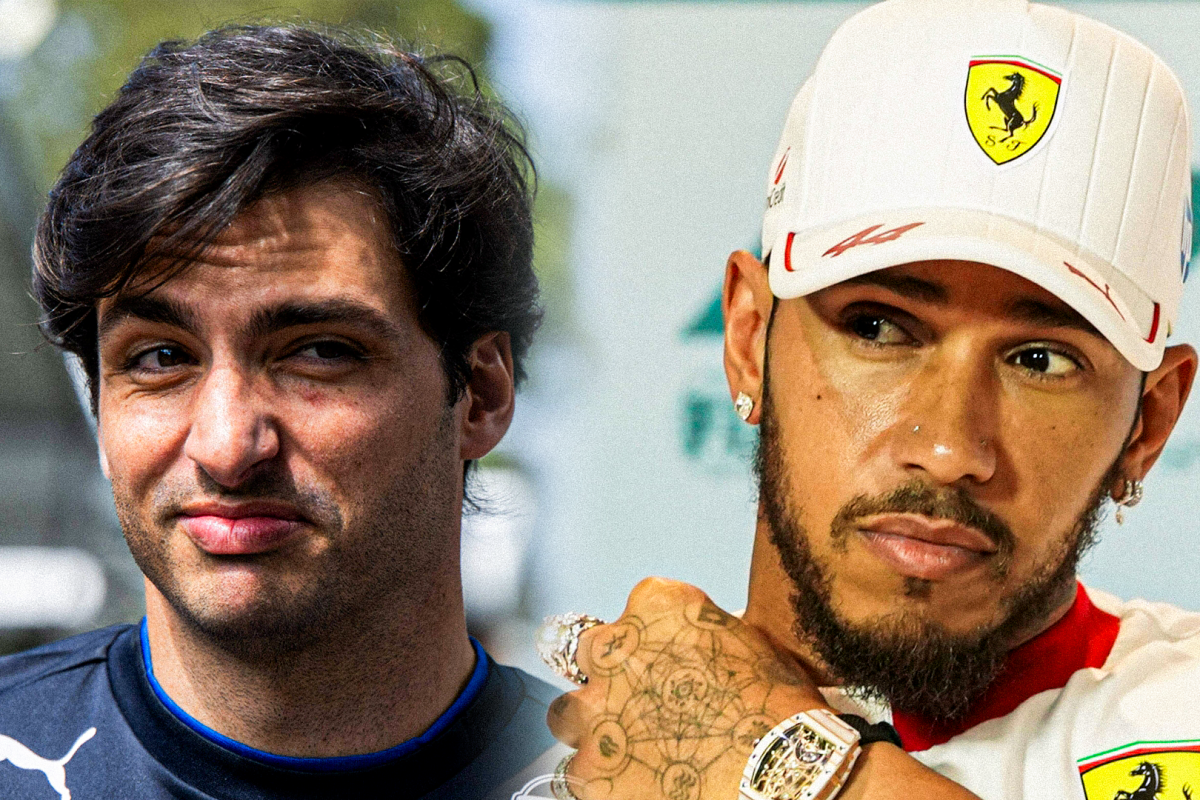Carlos Sainz issues DAMNING Lewis Hamilton Ferrari verdict