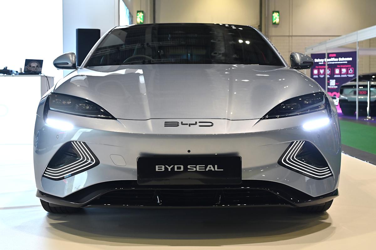 China's BYD tops Tesla for first time ever in Europe