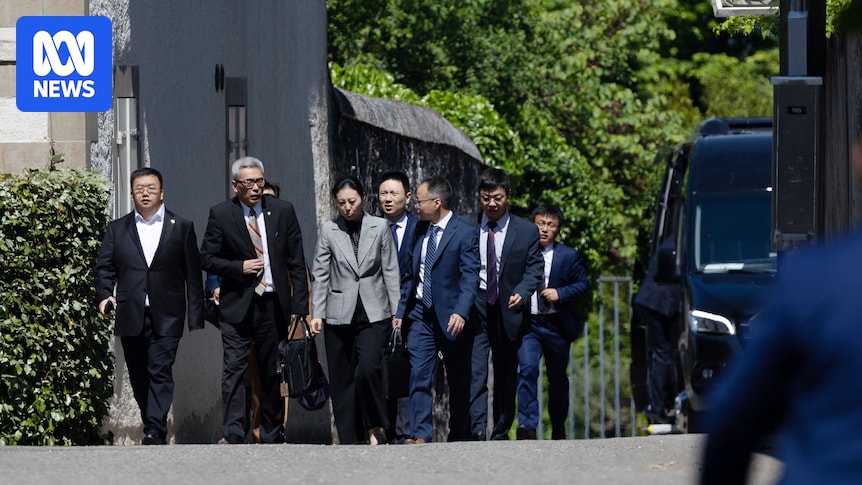 World's two largest economies meet in Geneva to discuss trade tariffs