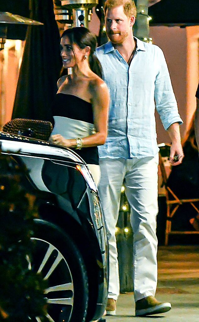 Meghan Markle celebrated her 42nd birthday at local Italian Tre Lune (pictured). But locals have claimed they don't often see them
