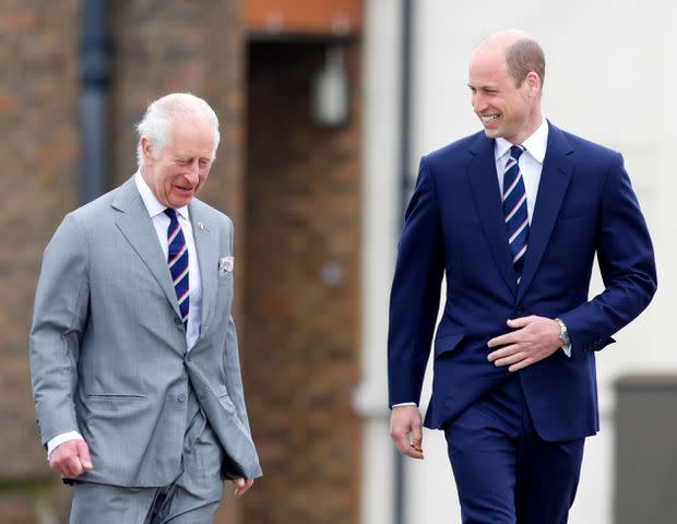 Getty King Charles and Prince William on May 13, 2024